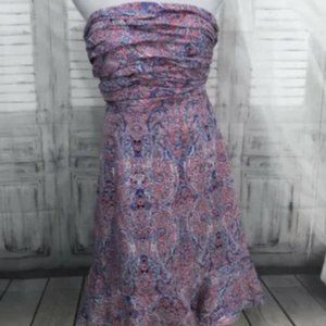 The Limited Outback Strapless Mini Dress